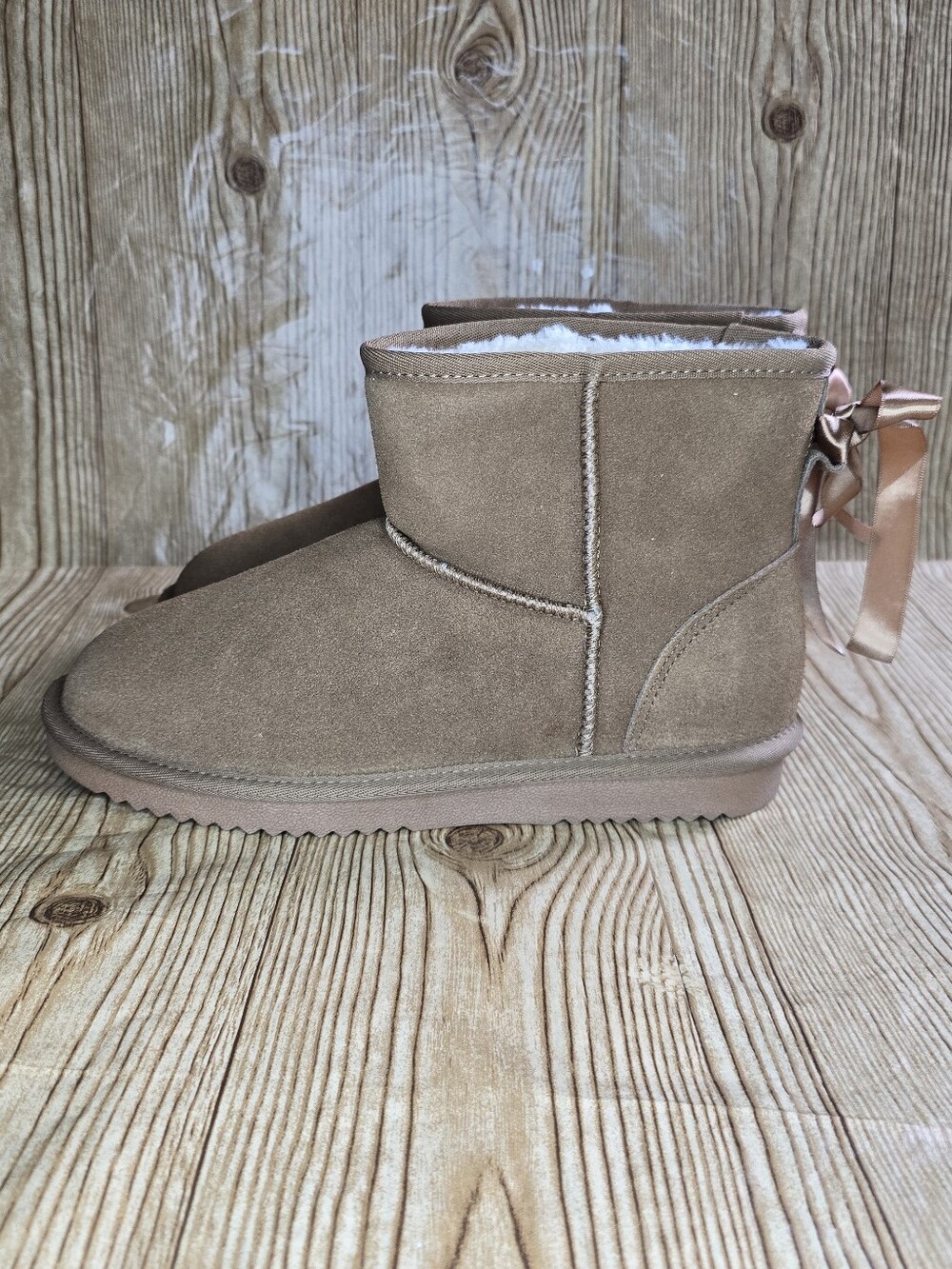 Dream Pairs Cozy Women's Ankle Boots Size 10 NIB - Picture 2 of 8
